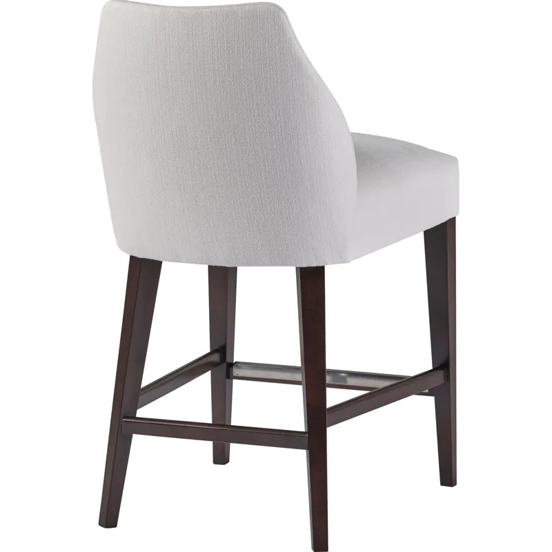 As Shown: fabric 23-130, Chocolate Mink finish, Brushed Stainless Steel kickplate