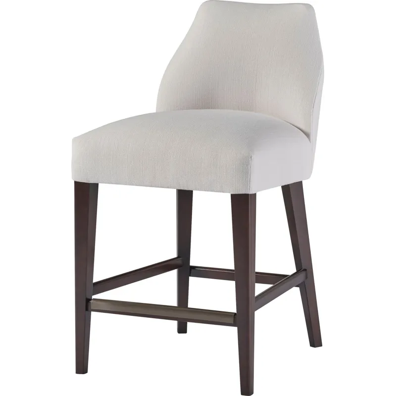 As Shown: fabric 23-130, Chocolate Mink finish, Brushed Antique Bronze kickplate