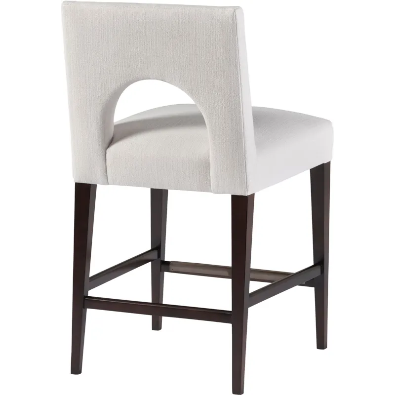 As Shown: fabric 23-130, Chocolate Mink finish, Brushed Antique Bronze kickplate