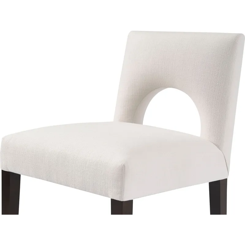 As Shown: fabric 23-130, Chocolate Mink finish, Brushed Stainless Steel kickplate