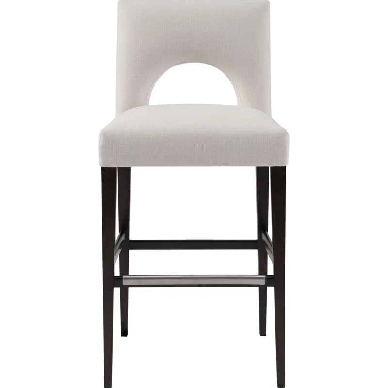 As Shown: fabric 23-130, Chocolate Mink finish, Brushed Stainless Steel kickplate