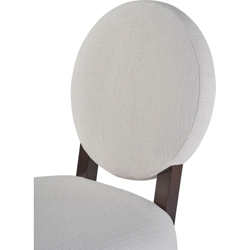 As Shown: fabric 23-130, Chocolate Mink finish, Brushed Antique Bronze kickplate