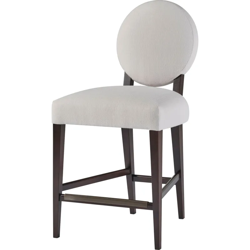 As Shown: fabric 23-130, Chocolate Mink finish, Brushed Antique Bronze kickplate