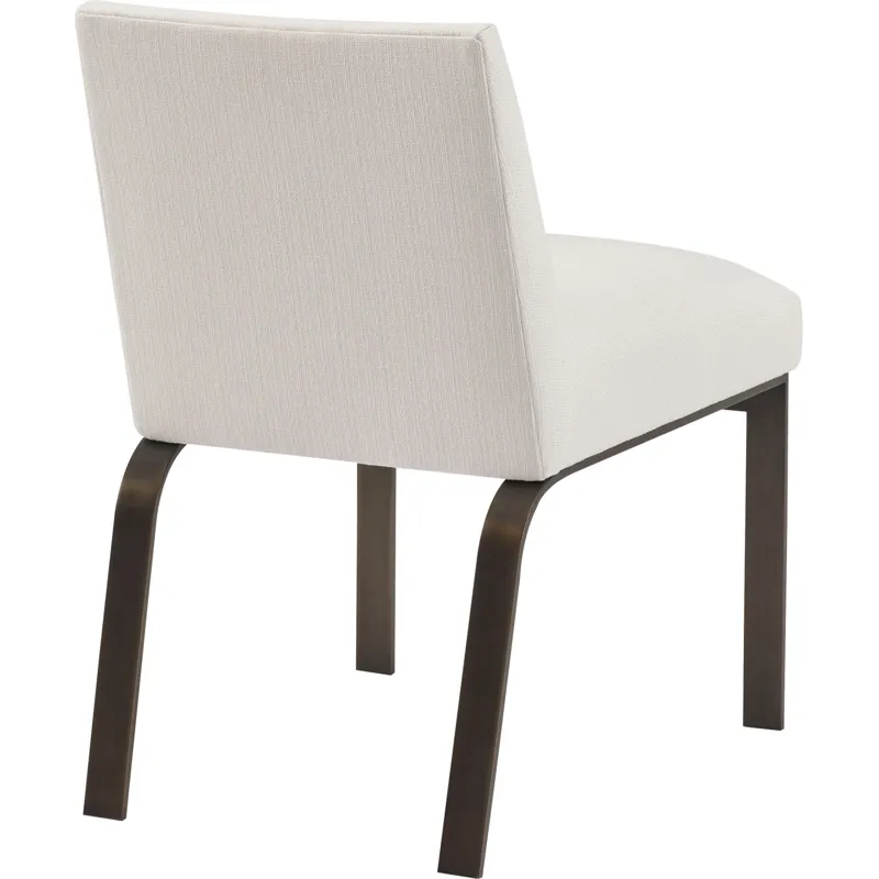 As Shown: fabric 23-130, Brushed Antique Bronze frame