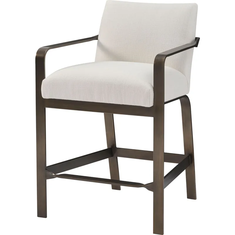 As Shown: fabric 23-130, Brushed Antique Bronze frame