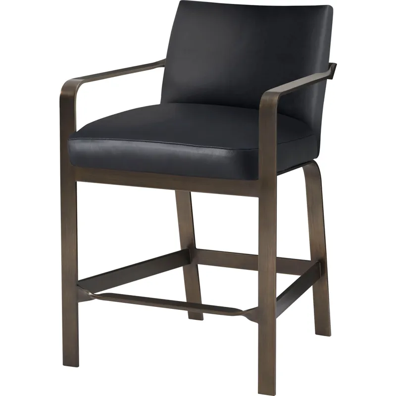 As Shown: leather L1040, Brushed Antique Bronze frame