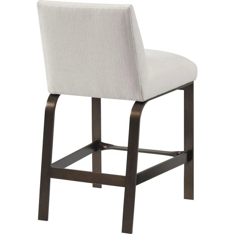 As Shown: fabric 23-130, Brushed Antique Bronze frame