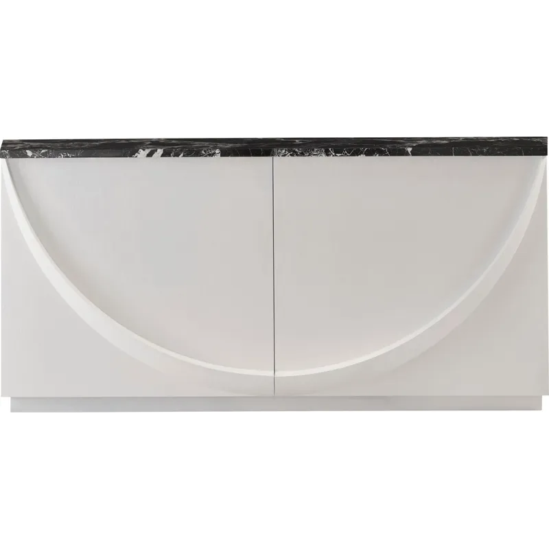 Orlando Diaz-Azcuy Half Moon Console Table