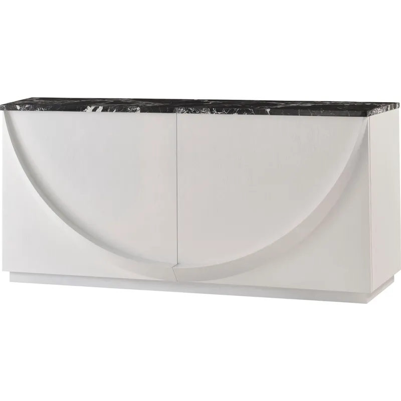 Orlando Diaz-Azcuy Half Moon Console Table