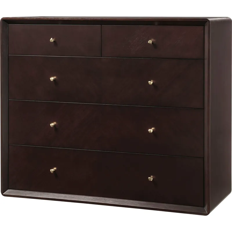 As Shown: Carob finish with Pure Brass hardware