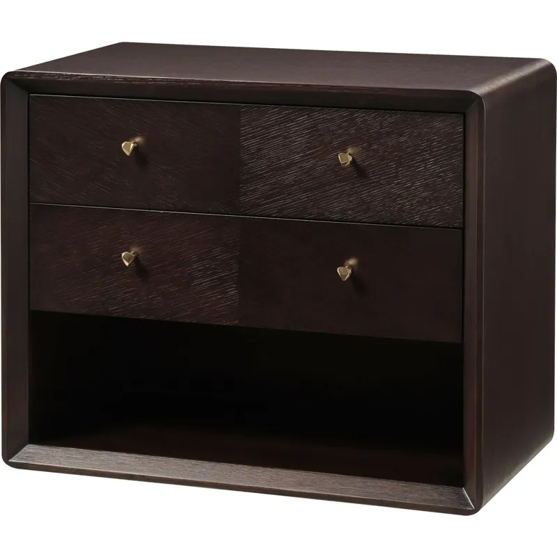 As Shown: Carob finish with Pure Brass hardware