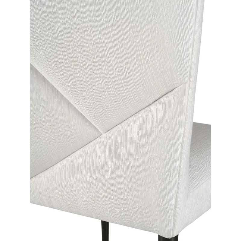 As Shown: 24-287 fabric, Black Mink finish