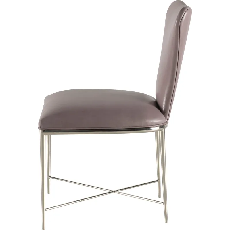 As Shown: L2401 leather, Nickel Plated Brass