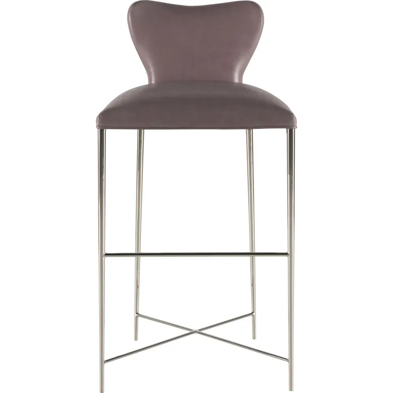 As Shown: L2401 leather, Nickel Plated Brass