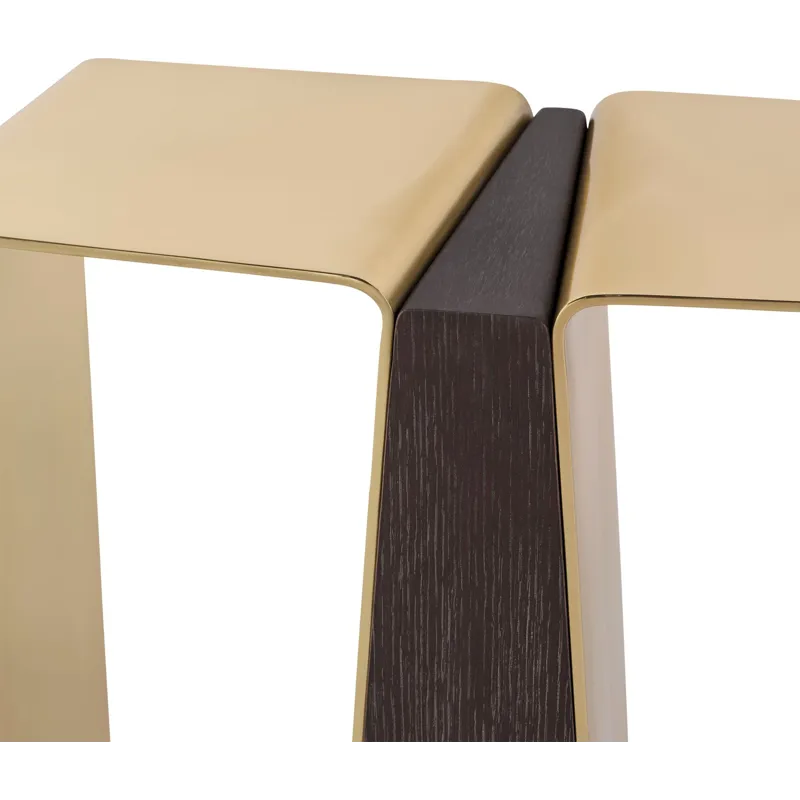 As Shown: Brunet with Pure Brass