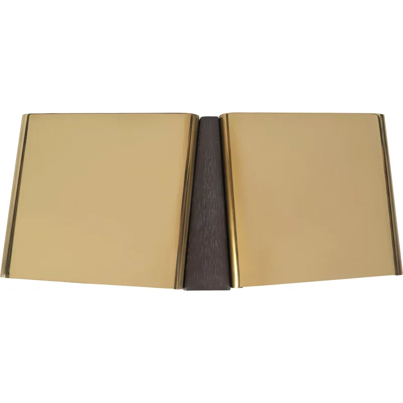 As Shown: Brunet with Pure Brass