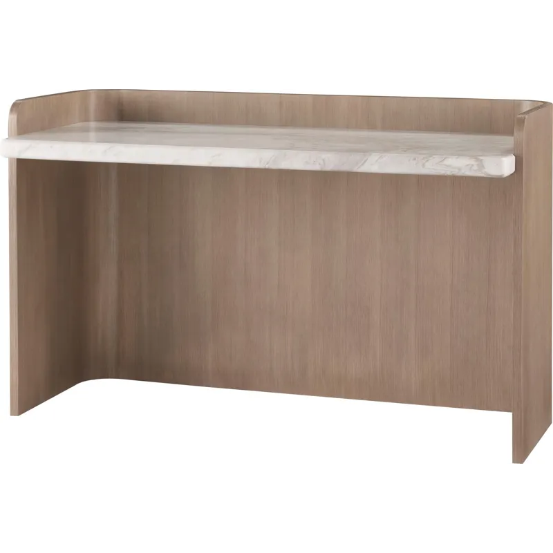 As Shown: Venetia with Polished Hena White Marble