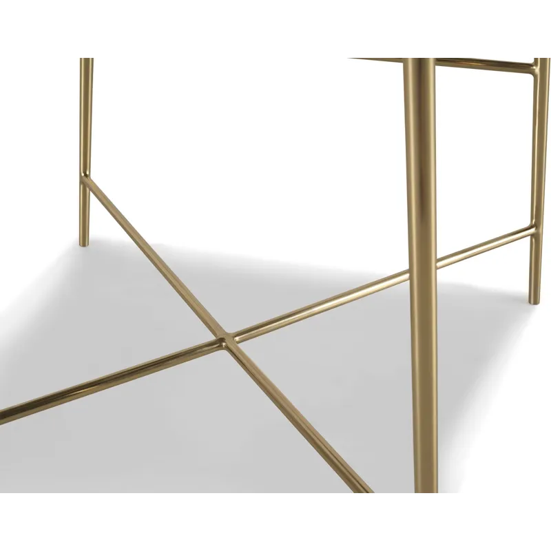 As Shown: L2401 leather, Pure Brass