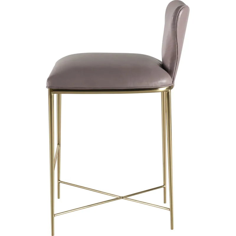 As Shown: L2401 leather, Pure Brass