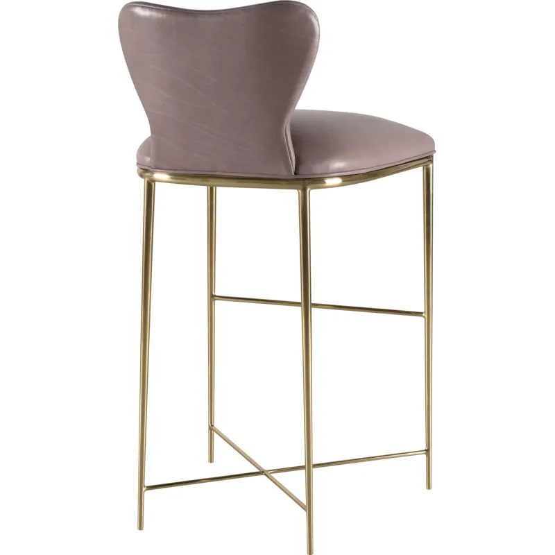 As Shown: L2401 leather, Pure Brass