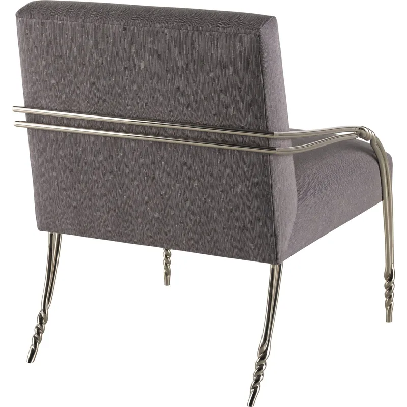 As Shown: 24-288 fabric, Nickel Plated Brass
