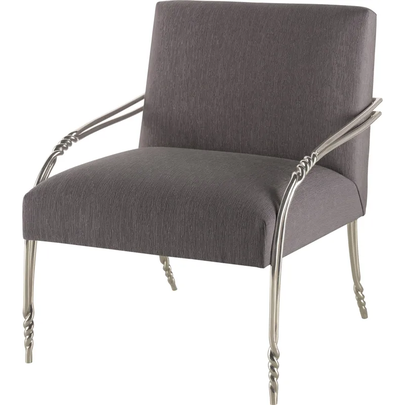 As Shown: 24-288 fabric, Nickel Plated Brass