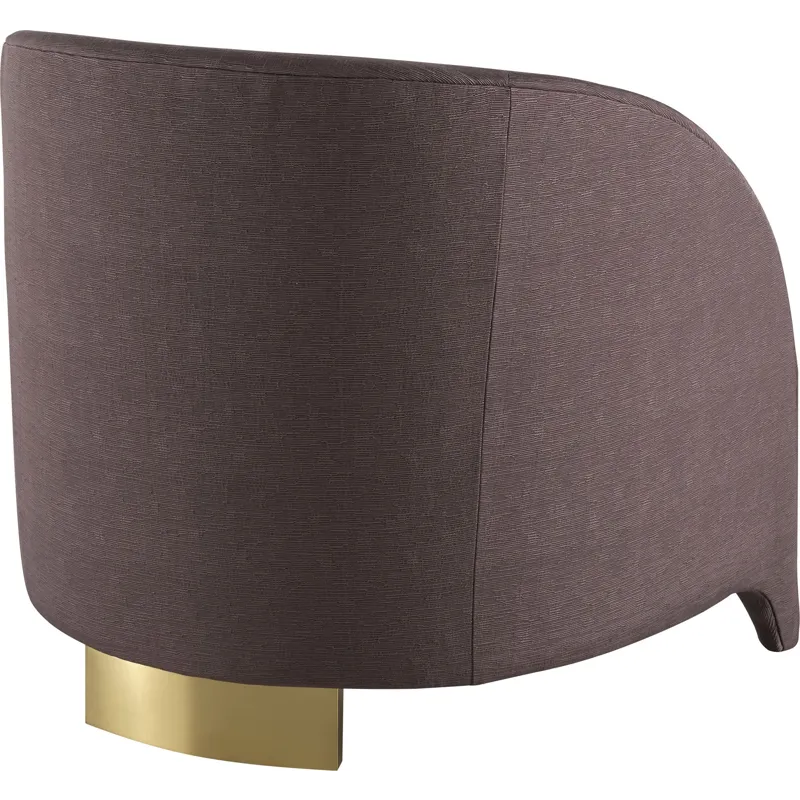 As Shown: 24-289 fabric, Pure Brass