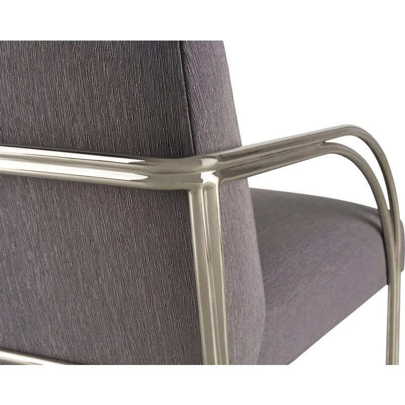 As Shown: 24-288 fabric, Nickel Plated Brass