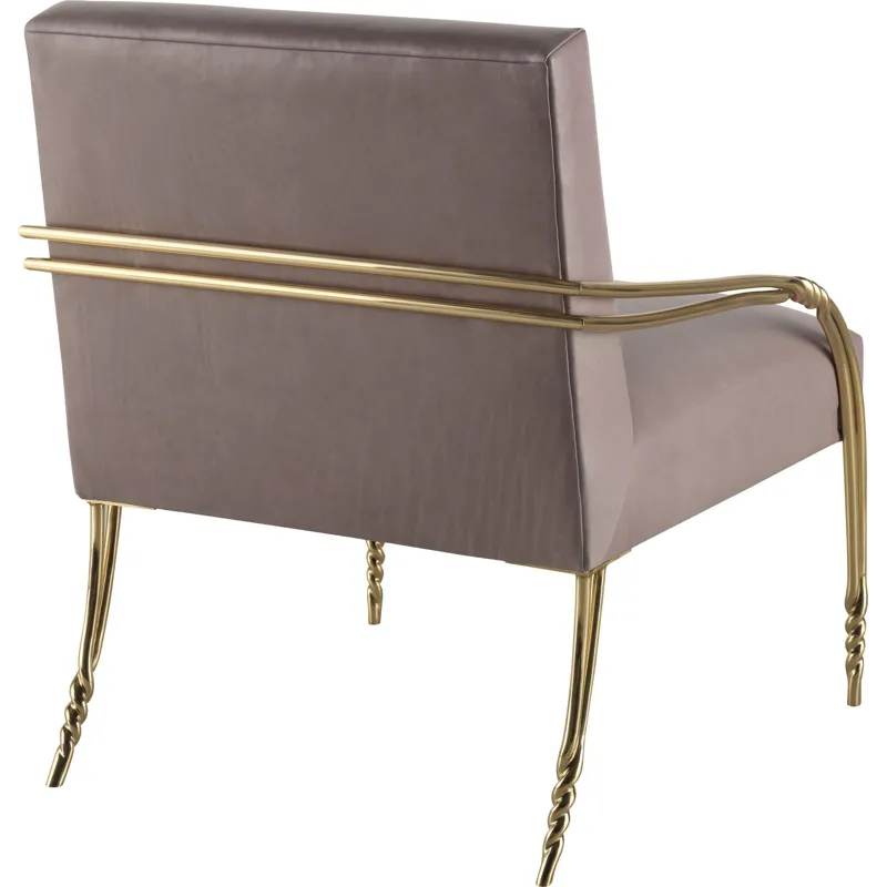 As Shown: L2401 leather, Pure Brass