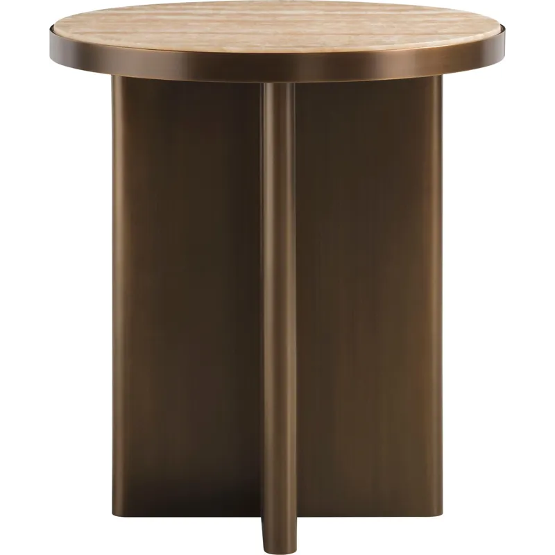 As Shown: Honed Honey Onyx with Warm Bronze