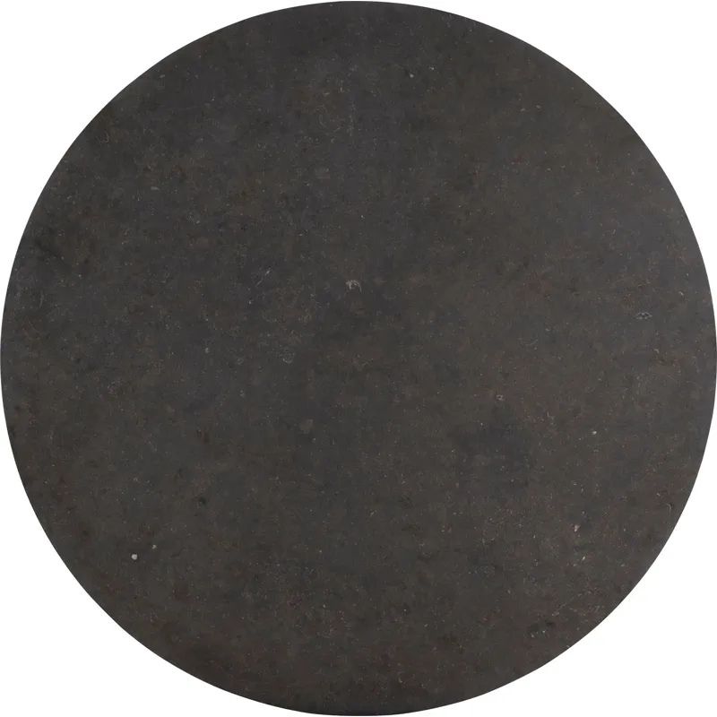 As Shown: Leathered Belgian Bluestone top, Anneal base