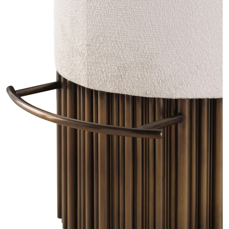 As Shown: fabric 25-233, Hraun metal, Scorch finish accent strip