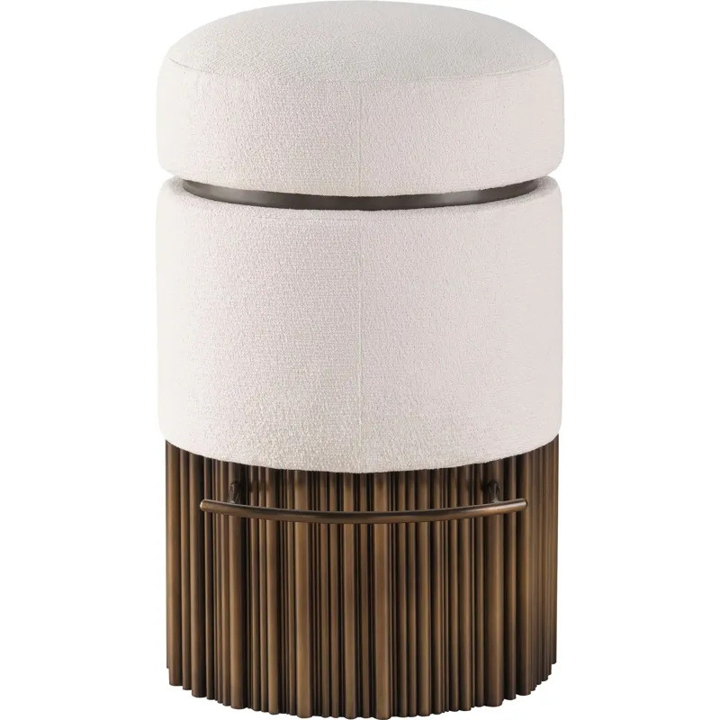 As Shown: fabric 25-233, Hraun metal, Scorch finish accent strip