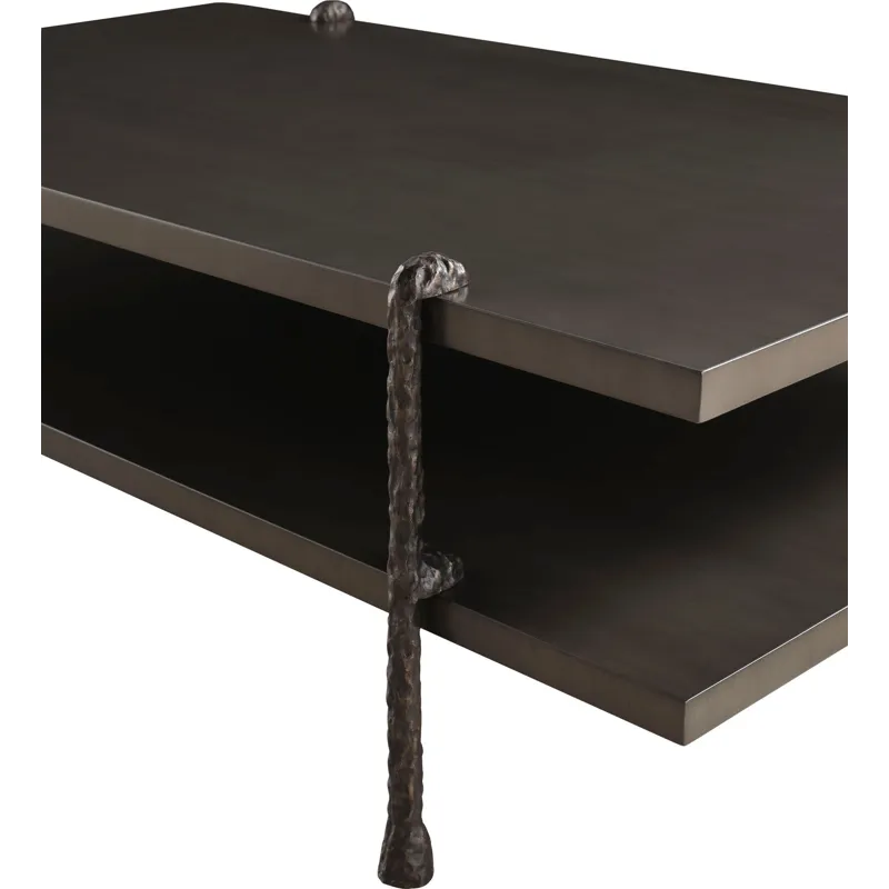 As Shown: Scorch finish, Anneal legs