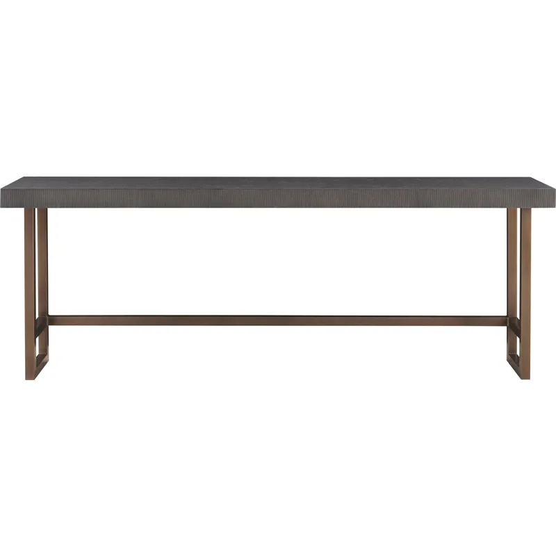 As Shown: Leathered Belgian Bluestone top, Haze base