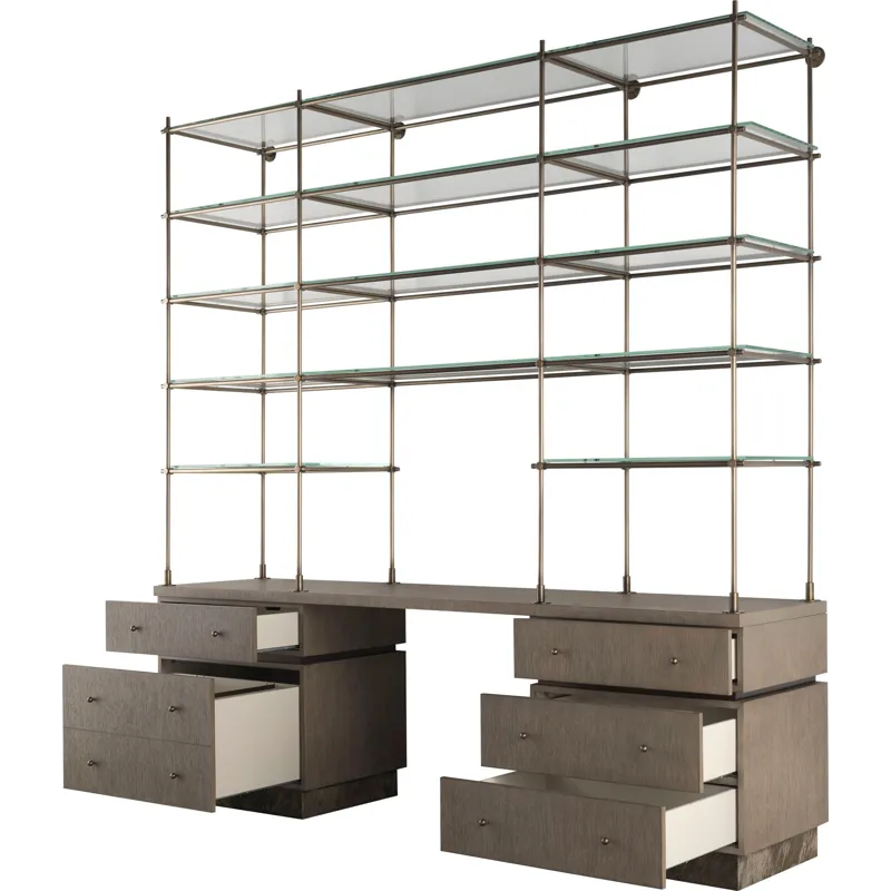 As Shown: Smolder finish, Hraun hardware, Haze accent metal, Magma base