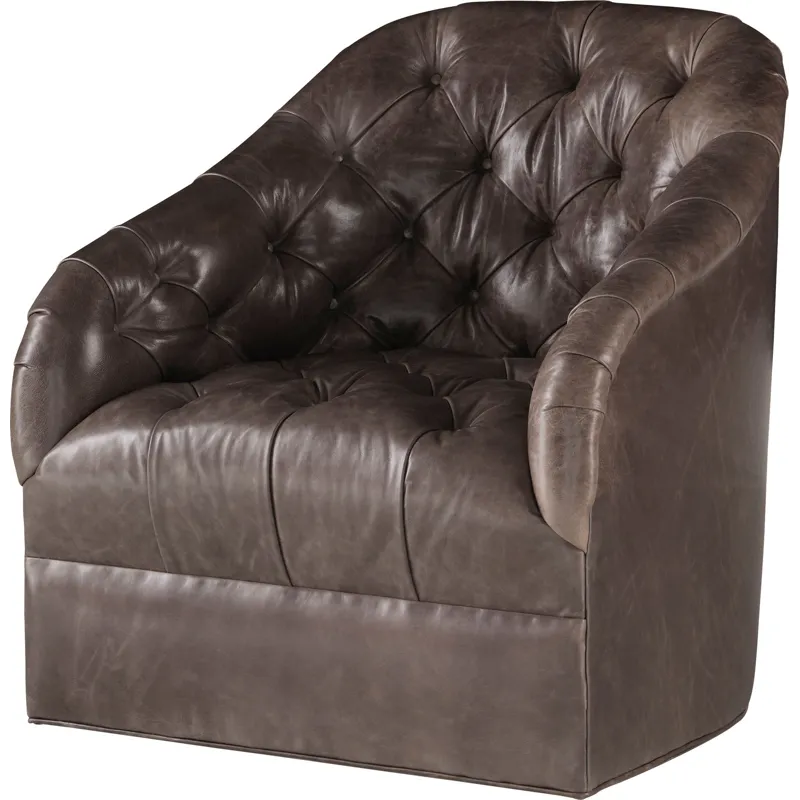 Baker Originals Manchester Swivel Lounge Chair