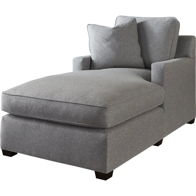 As Shown: Weltless track t arm, small block foot,  straight back, knife edge back straight pillow, w