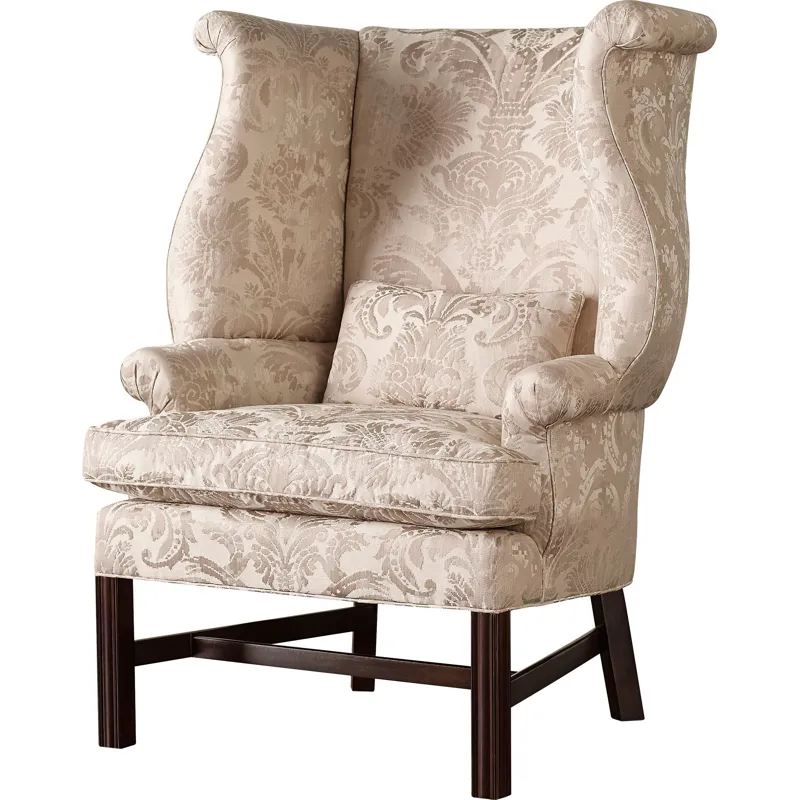 As Shown: fabric 83-255 (no longer available), Chocolate Mink finish