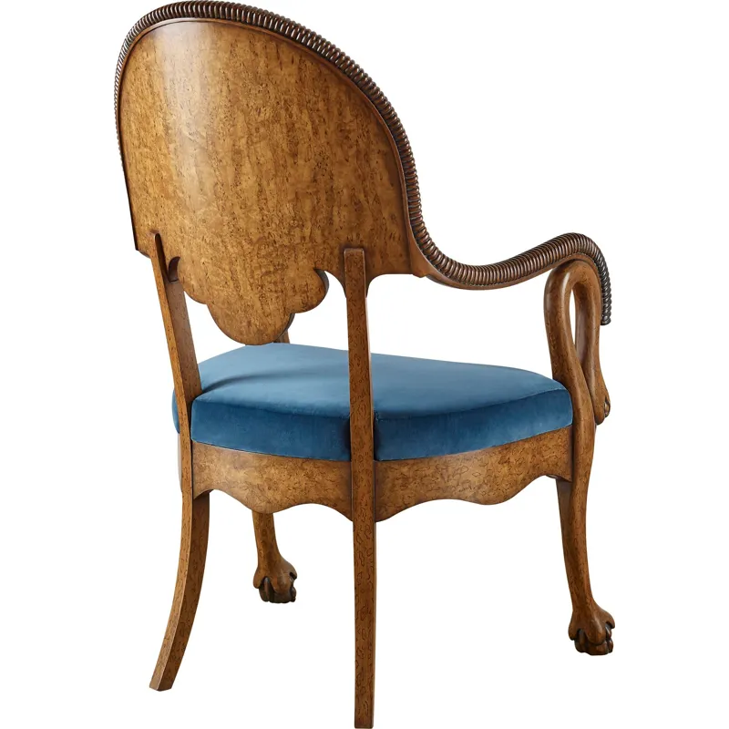 As Shown: fabric 85-534, Honey finish