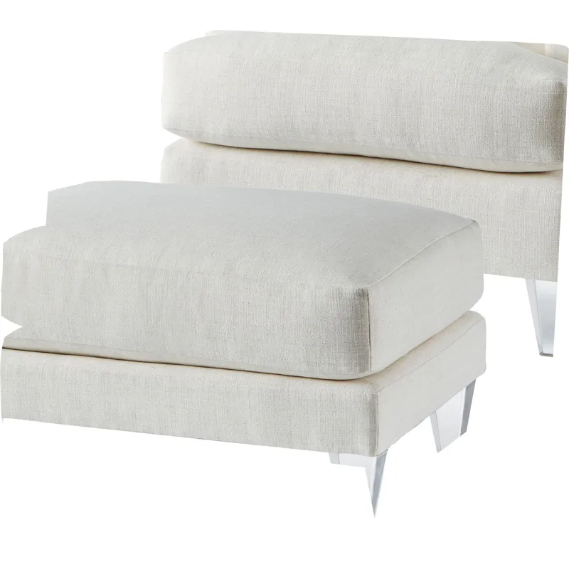 As Shown: fabric 80-100, Acrylic legs