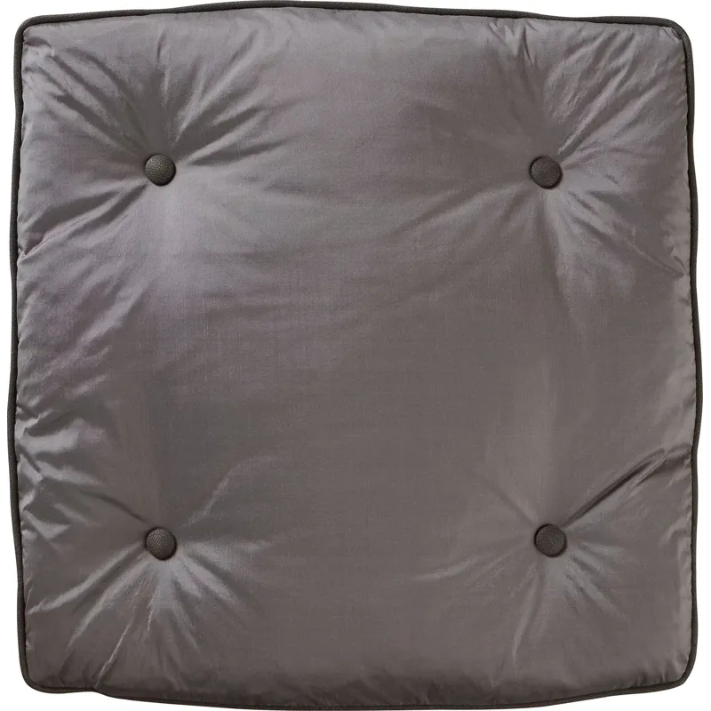 As Shown: fabric 31-552, welt and buttons fabric 80-102 (no longer available), 18" x 18"