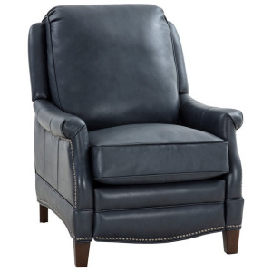 Ashebrooke Manual Recliner - Barone Navy Blue