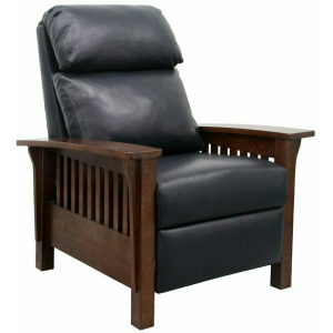 Mission Low Leg Recliner - Shoreham-Blue