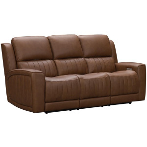 Pierce Power Recline Sofa - Homerun Cinnamon