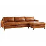 Horizon 2 PC Leather Sofa Chaise