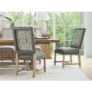 Montecito Anderson Custom Upholstered Side Chair