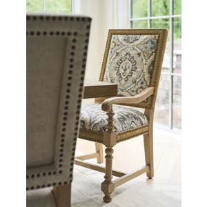 Montecito Anderson Custom Upholstered Arm Chair