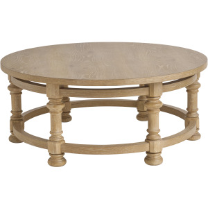 Montecito Hollister Round Cocktail Table