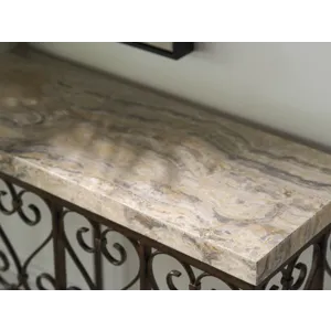 Montecito Fletcher Metal Console Table